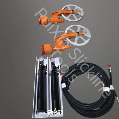 00,125 pouces boîte de remplissage hydraulique de fil et pompe à main et équipement de contrôle de pression de tuyau