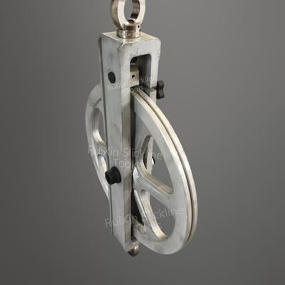 Pulle de foin 12 pouces 20 pouces Charge sécurisée 50KN Équipement de surface de ligne glissante