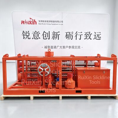 Châssis de contrôle de câble métallique PCE Slickline 10 000 PSI